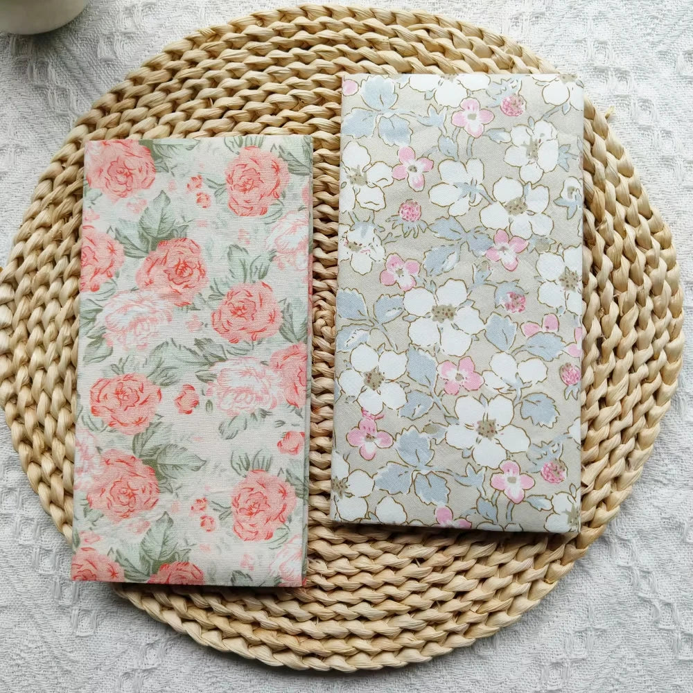 Fromthenon Cute Animal Flower Series Cloth Fabric Weeks Cover Weekly Diary Planner Notebooks Sleeve Office Stationery Supplies