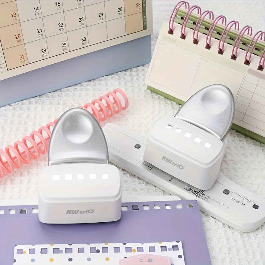 5-hole square punch，handcrafted tools,DIY binding supplies , and binding for notebooks and diaries