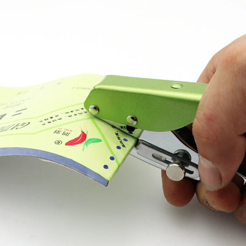 3mm/4mm5mm/6mm/7mm/8mm/9mm/10mm Circle Hole Punch Paper Punch Hand-held Round Single Hole Punch for ID Cards PVC Cards Photos