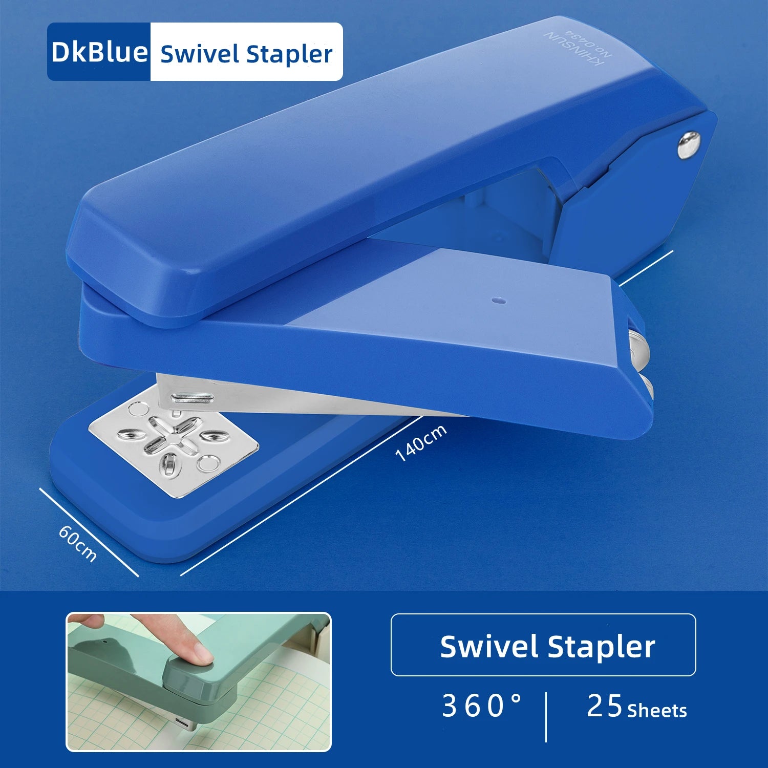 24/6 Staples Durable Stapler Swivel Stapler Manual Office Paper Binding Tool Stapling Machine ציוד לבית הספר staplers