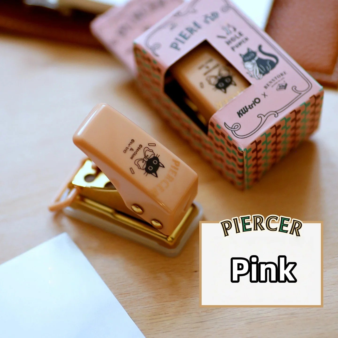 Mini Paper/Photo Puncher, Portable Single-hole Puncher, DIY Loose-leaf Core, Suitable for Office, School and Home Use