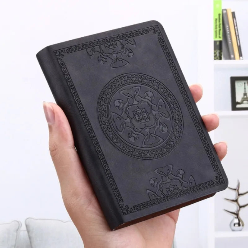 1PC New Portable Vintage Pattern Leather Notebook Diary Notepad Stationery Gift