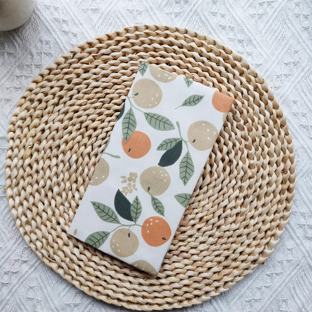 Fromthenon Cute Animal Flower Series Cloth Fabric Weeks Cover Weekly Diary Planner Notebooks Sleeve Office Stationery Supplies