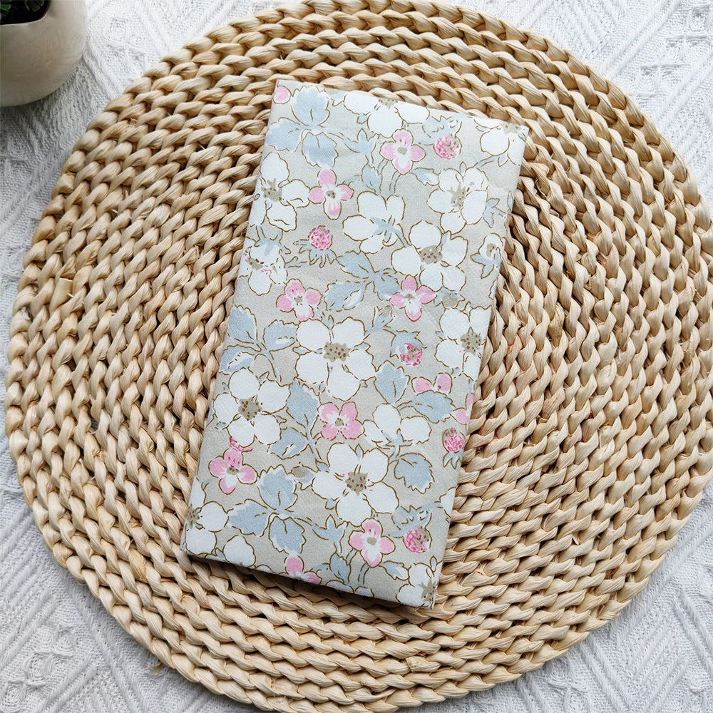 Fromthenon Cute Animal Flower Series Cloth Fabric Weeks Cover Weekly Diary Planner Notebooks Sleeve Office Stationery Supplies