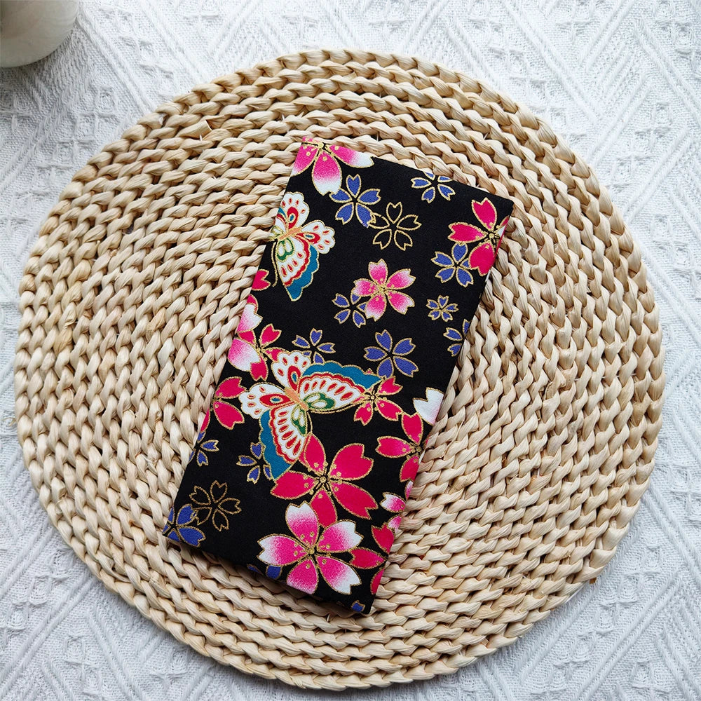 Fromthenon Cute Animal Flower Series Cloth Fabric Weeks Cover Weekly Diary Planner Notebooks Sleeve Office Stationery Supplies