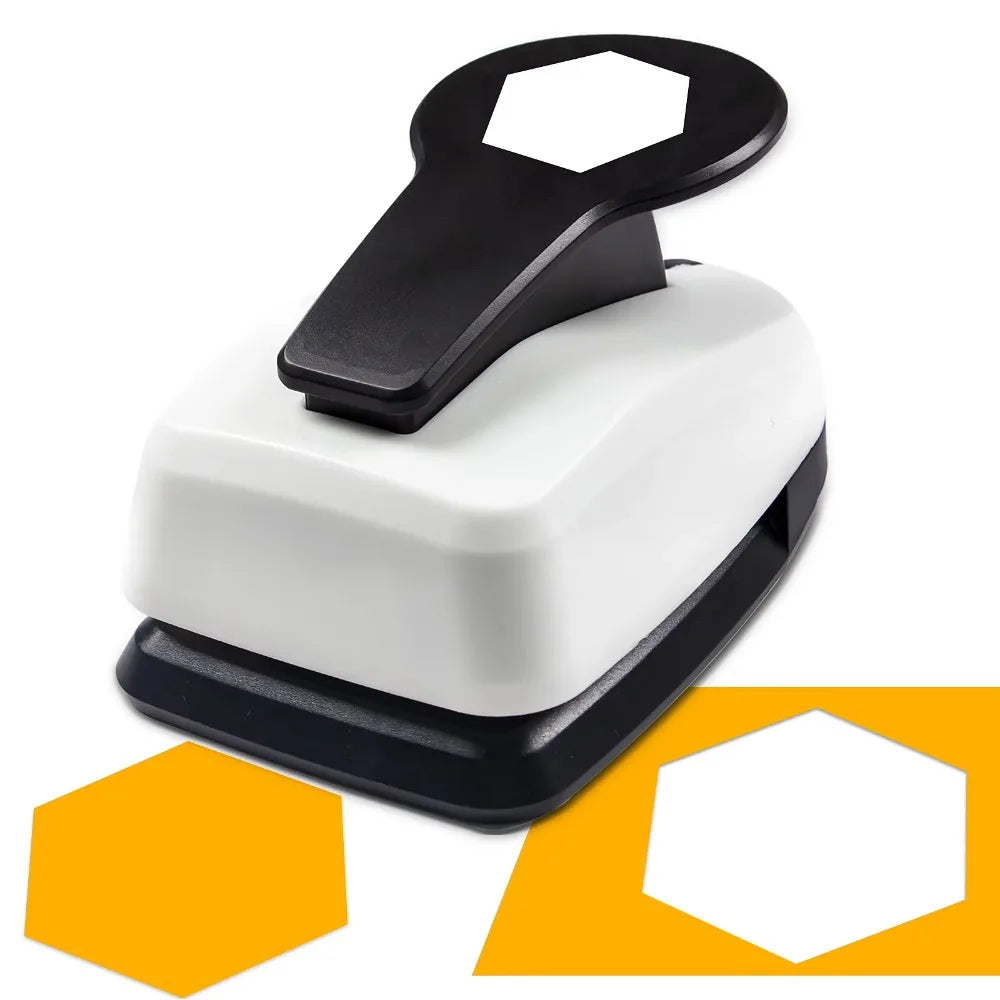 Labor-Saving Crafts Hole Puncher Cutting Craft Punching Machine Paper Cutter Handmade Effortless Square Embossing Embossers