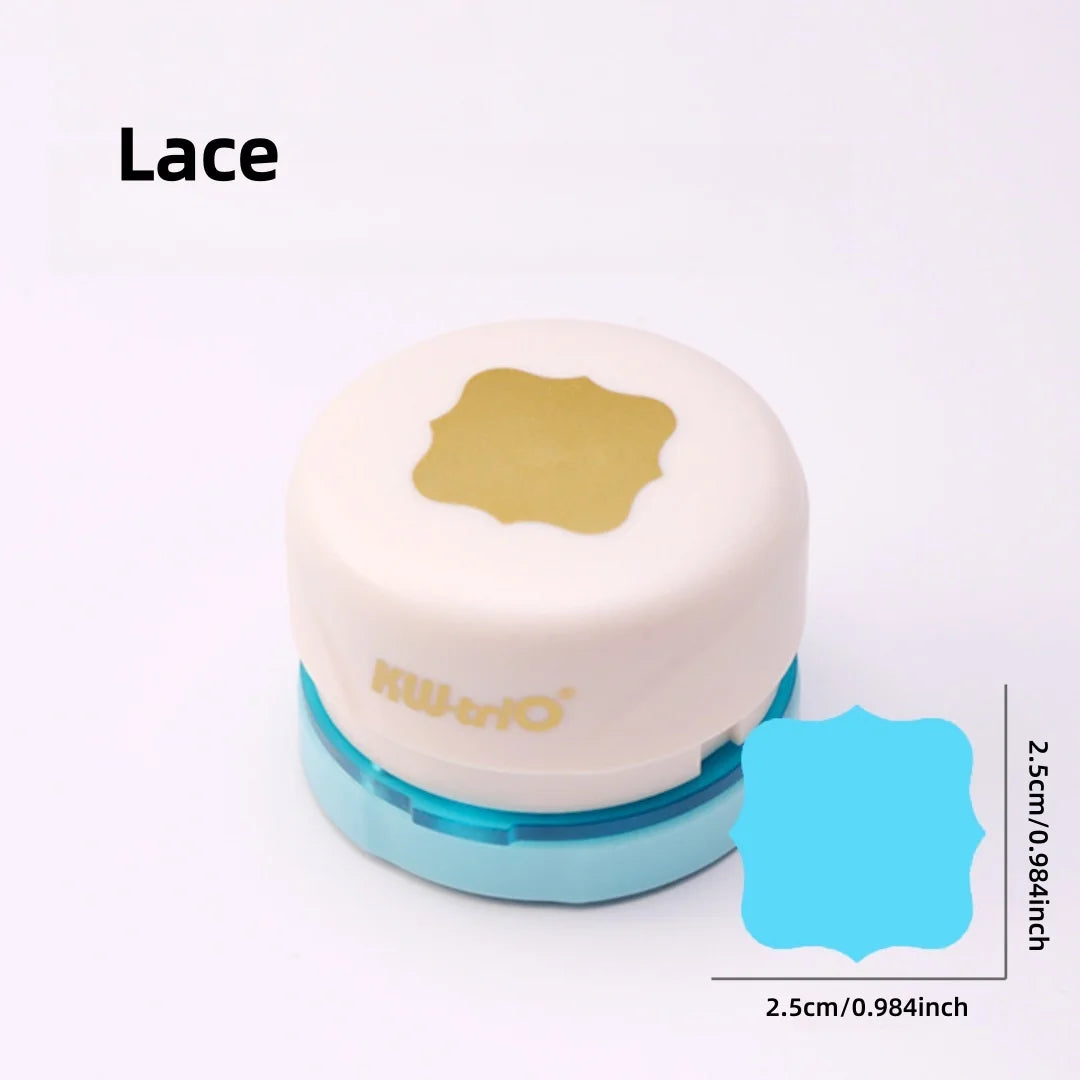 1pc Craft Hole Punch Handmade Scrapbook Paper Puncher Scrapbooking Maganetic Punches Crafting Designs for Office Supplies