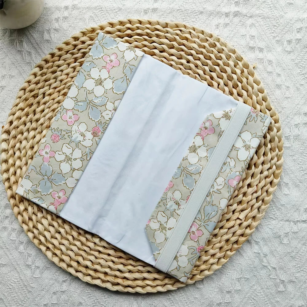 Fromthenon Cute Animal Flower Series Cloth Fabric Weeks Cover Weekly Diary Planner Notebooks Sleeve Office Stationery Supplies