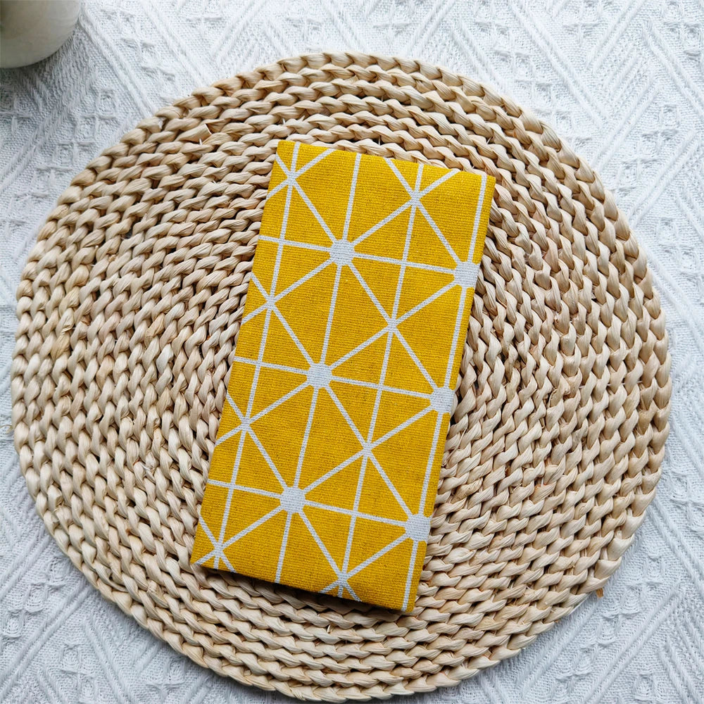 Fromthenon Cute Animal Flower Series Cloth Fabric Weeks Cover Weekly Diary Planner Notebooks Sleeve Office Stationery Supplies