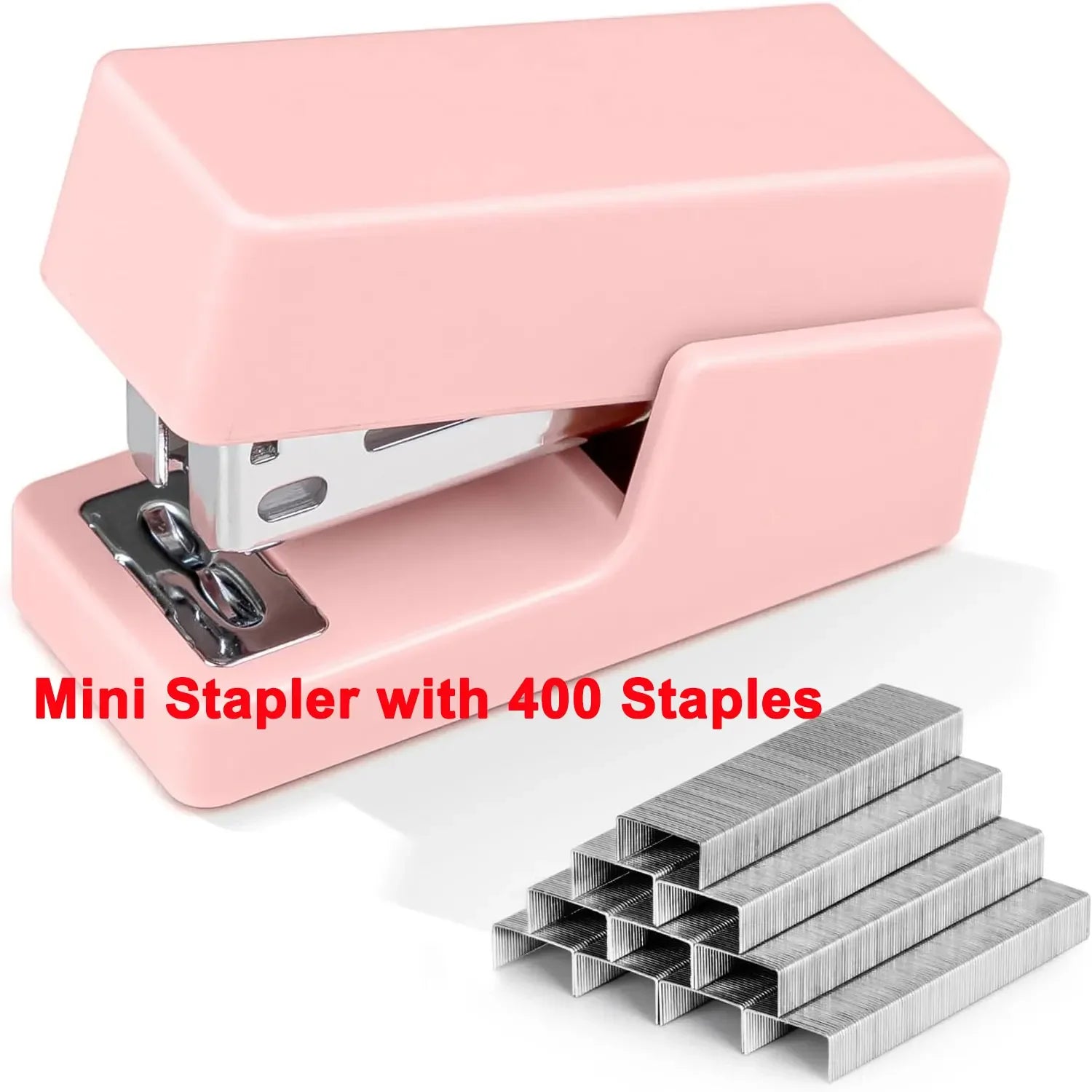 Mini Desktop Stapler Set,Small Cute Stapler for Office and School Supplies