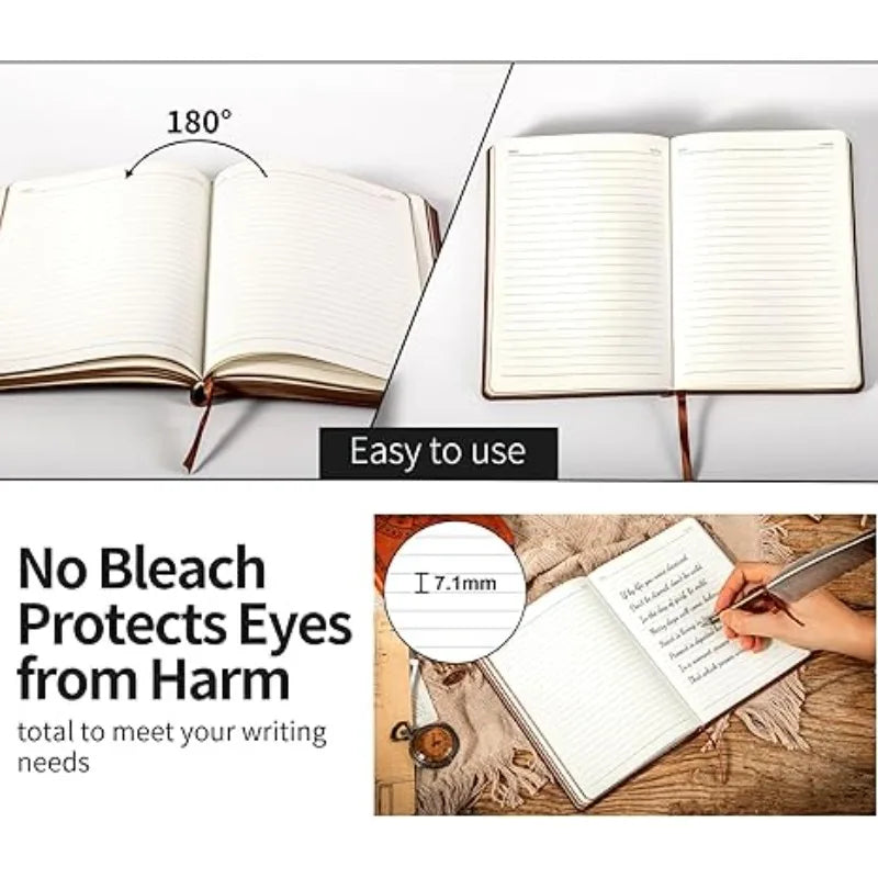 1PC New Portable Vintage Pattern Leather Notebook Diary Notepad Stationery Gift