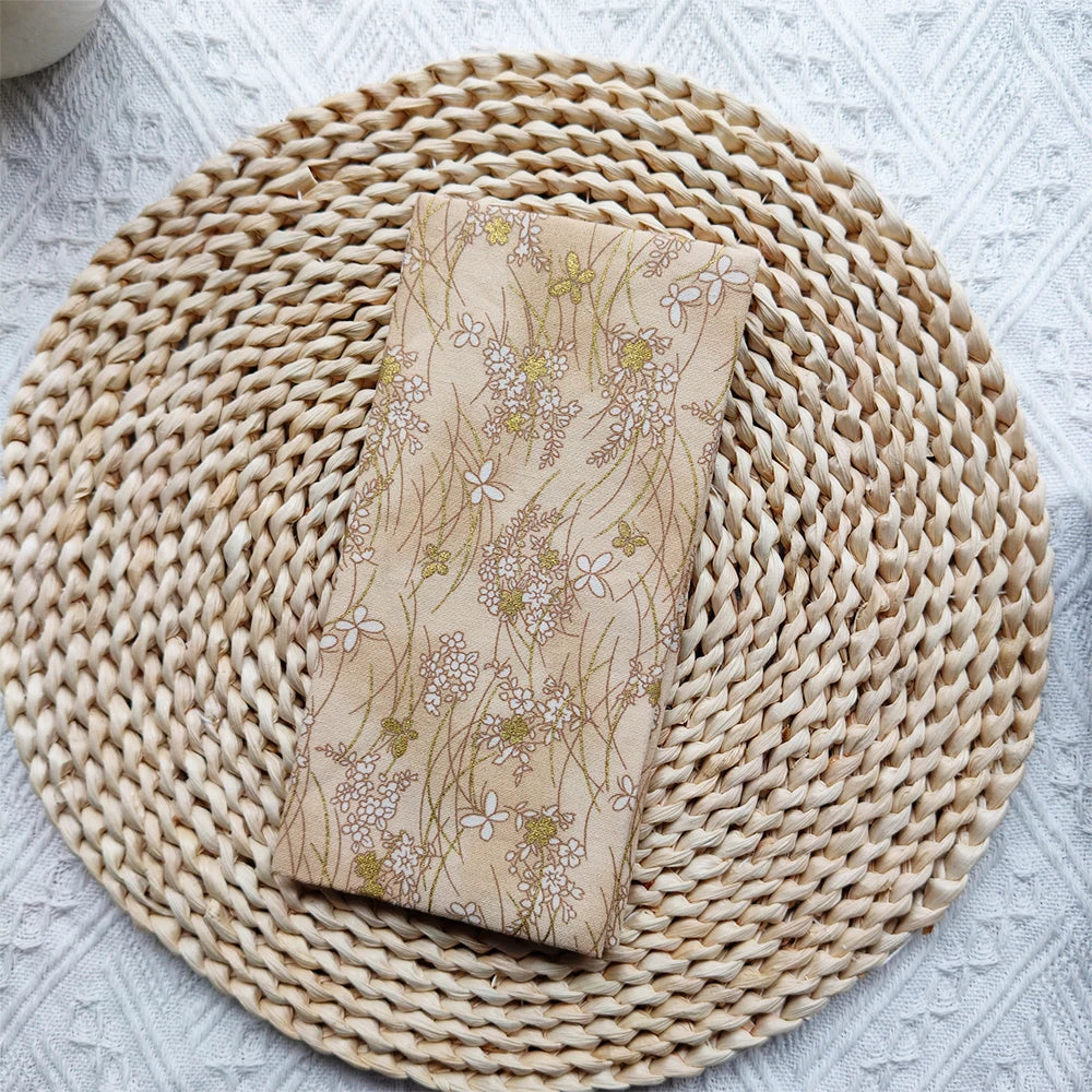 Fromthenon Cute Animal Flower Series Cloth Fabric Weeks Cover Weekly Diary Planner Notebooks Sleeve Office Stationery Supplies