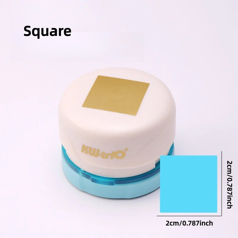 1pc Craft Hole Punch Handmade Scrapbook Paper Puncher Scrapbooking Maganetic Punches Crafting Designs for Office Supplies