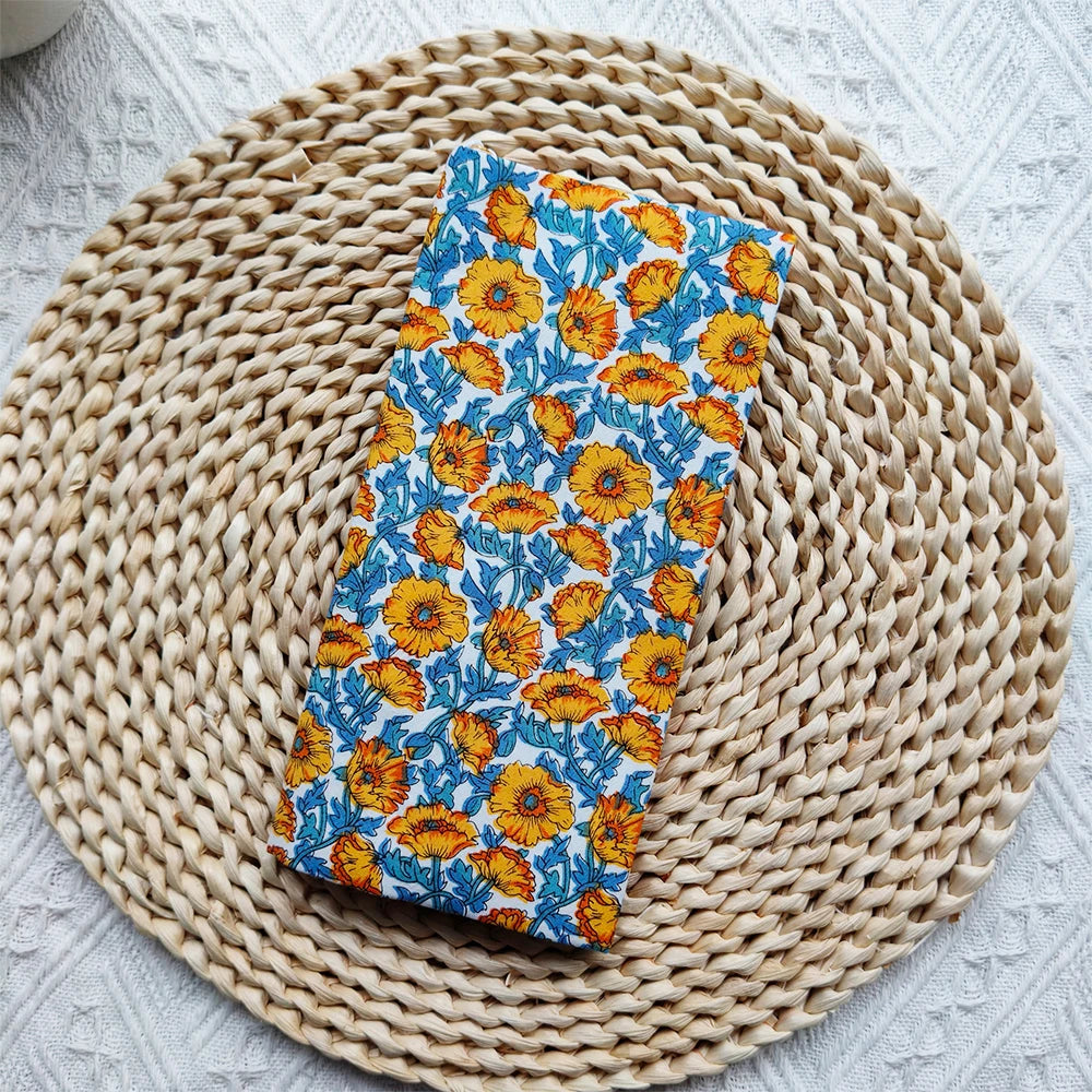 Fromthenon Cute Animal Flower Series Cloth Fabric Weeks Cover Weekly Diary Planner Notebooks Sleeve Office Stationery Supplies