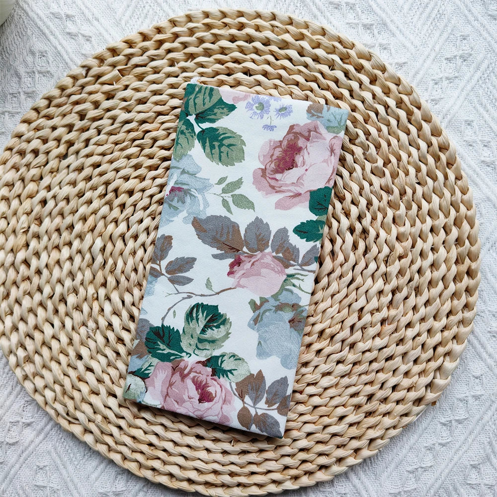 Fromthenon Cute Animal Flower Series Cloth Fabric Weeks Cover Weekly Diary Planner Notebooks Sleeve Office Stationery Supplies