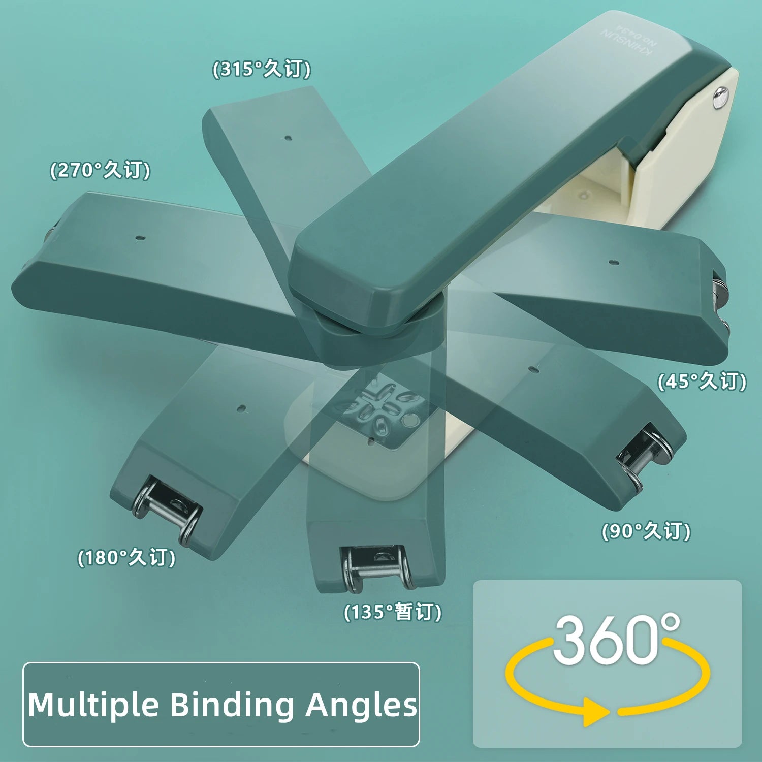 24/6 Staples Durable Stapler Swivel Stapler Manual Office Paper Binding Tool Stapling Machine ציוד לבית הספר staplers