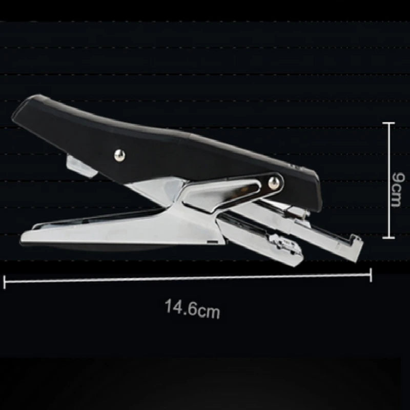 Plier Stapler Manual Metal Hand Stapler with Staples Stapling 20 Sheets Office School  Low Force for Business Commercial